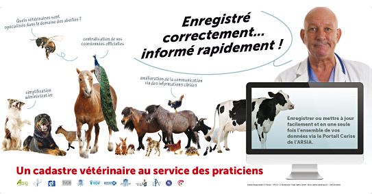 RAPPEL : UN CADASTRE POUR LES VÉTÉRINAIRES ! RAPPEL : UN CADASTRE POUR LES VÉTÉRINAIRES !